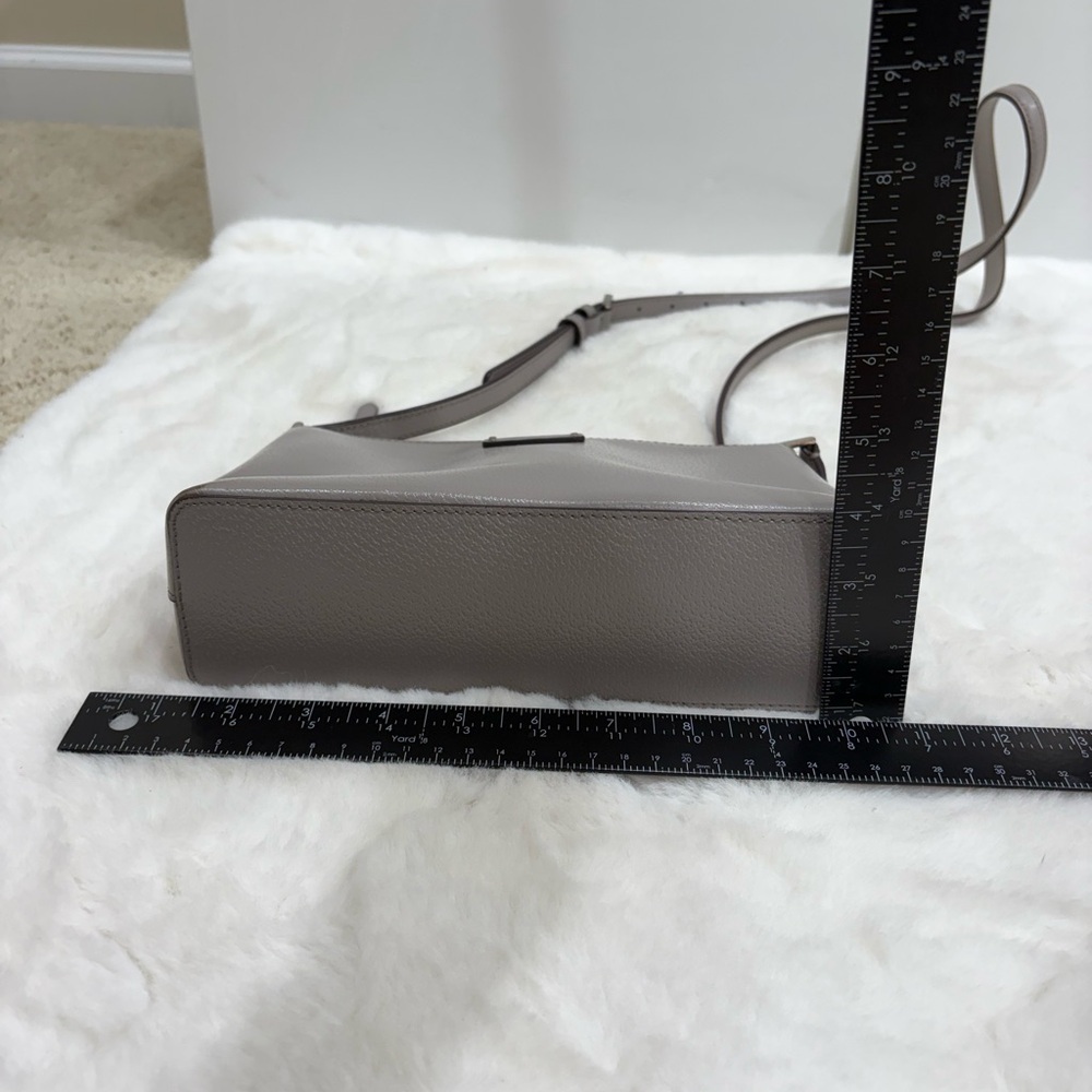 Kate Spade Gray Leather Crossbody Bag - Picture 5 of 5